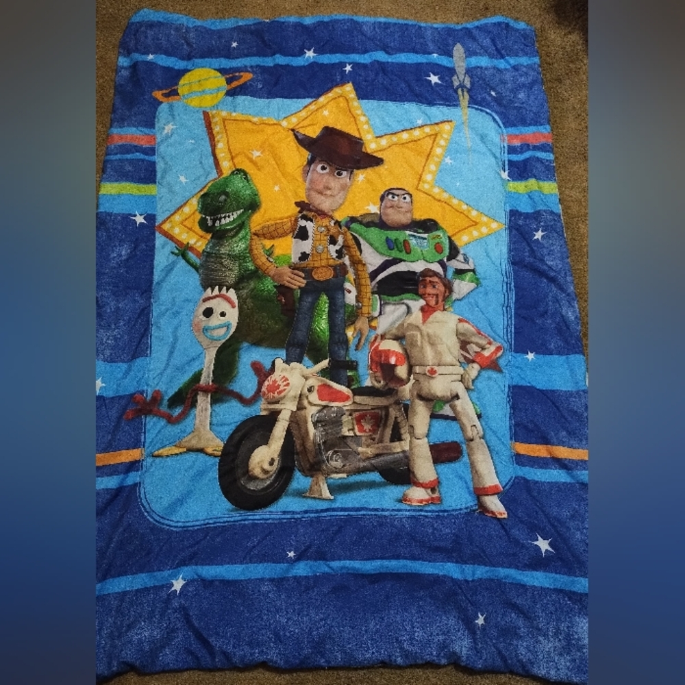 Toy Story Character Blanket